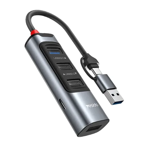 Yesido HUB Adapter USB-A&C HB20