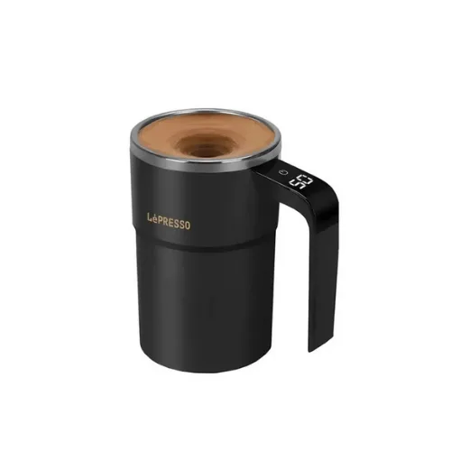 LePresso Stirmagic Auto Stirring Mug 380ml - Black