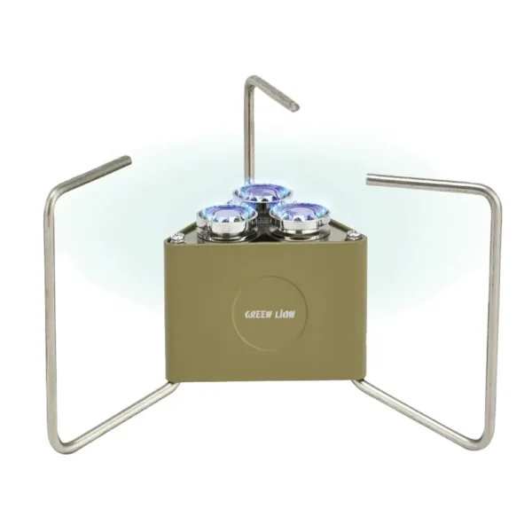 Green Lion 3-Burner Foldable Camping Stove
