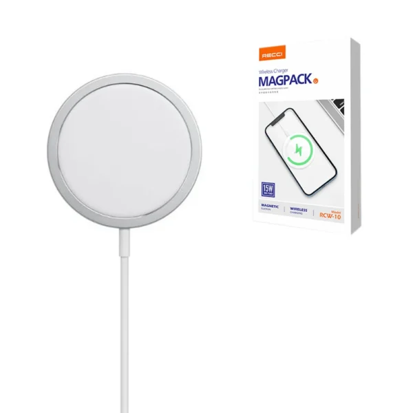 RECCI 15W WIRELESS CHARGER MAGPACK RCW-10