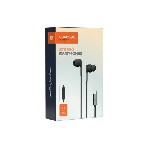 PORODO SOUNDTEC STEREO EARPHONES USB-C