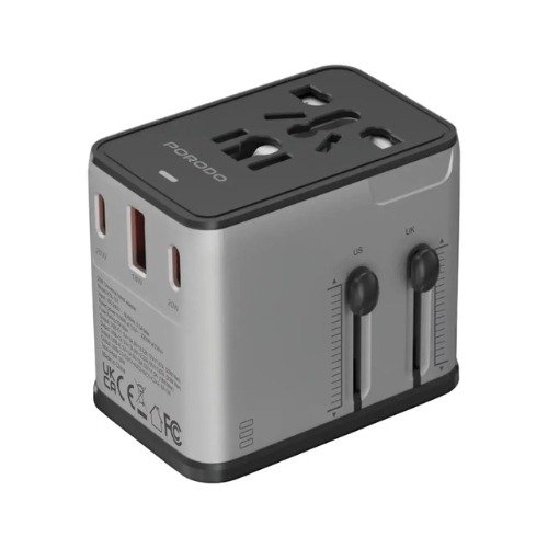 PORODO MEGA VOLT UNIVERSAL  TARVEL ADAPTER