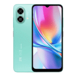 ZTE Blade A35e 4G smartphone with 64GB storage and 4GB RAM in ice green color