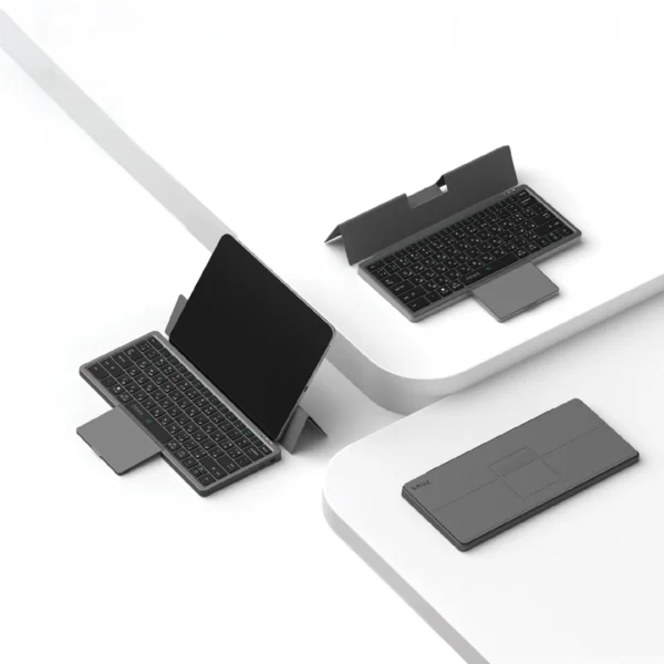 PAWA Tri-fold Wireless Keyboard with touch Pad