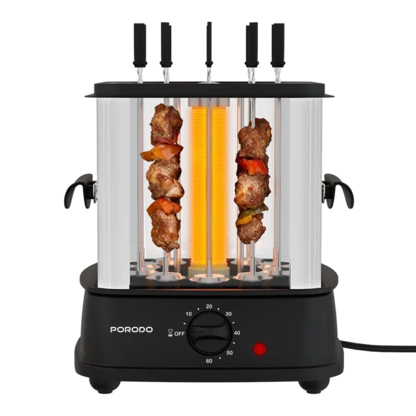 Porodo Lifestyle Grilljet Electric Rotisserie Kebab Grill