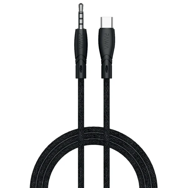 PAWA NYLON BRAIDED TYPE C AUDIO CABLE