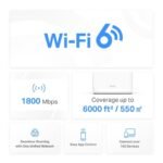 Mercusys Halo H60X AX1500 Mesh Wi-Fi 6 System (3-Pack) - view 3
