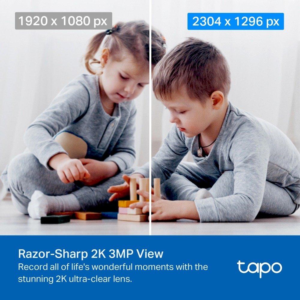 Tapo C210 2K Pan/Tilt Home Security Wi-Fi Camera - photo 2