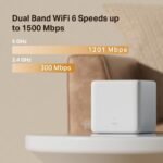 Mercusys Halo H60X AX1500 Mesh Wi-Fi 6 System (3-Pack) - view 4