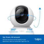 Tapo C210 2K Pan/Tilt Home Security Wi-Fi Camera - view 4