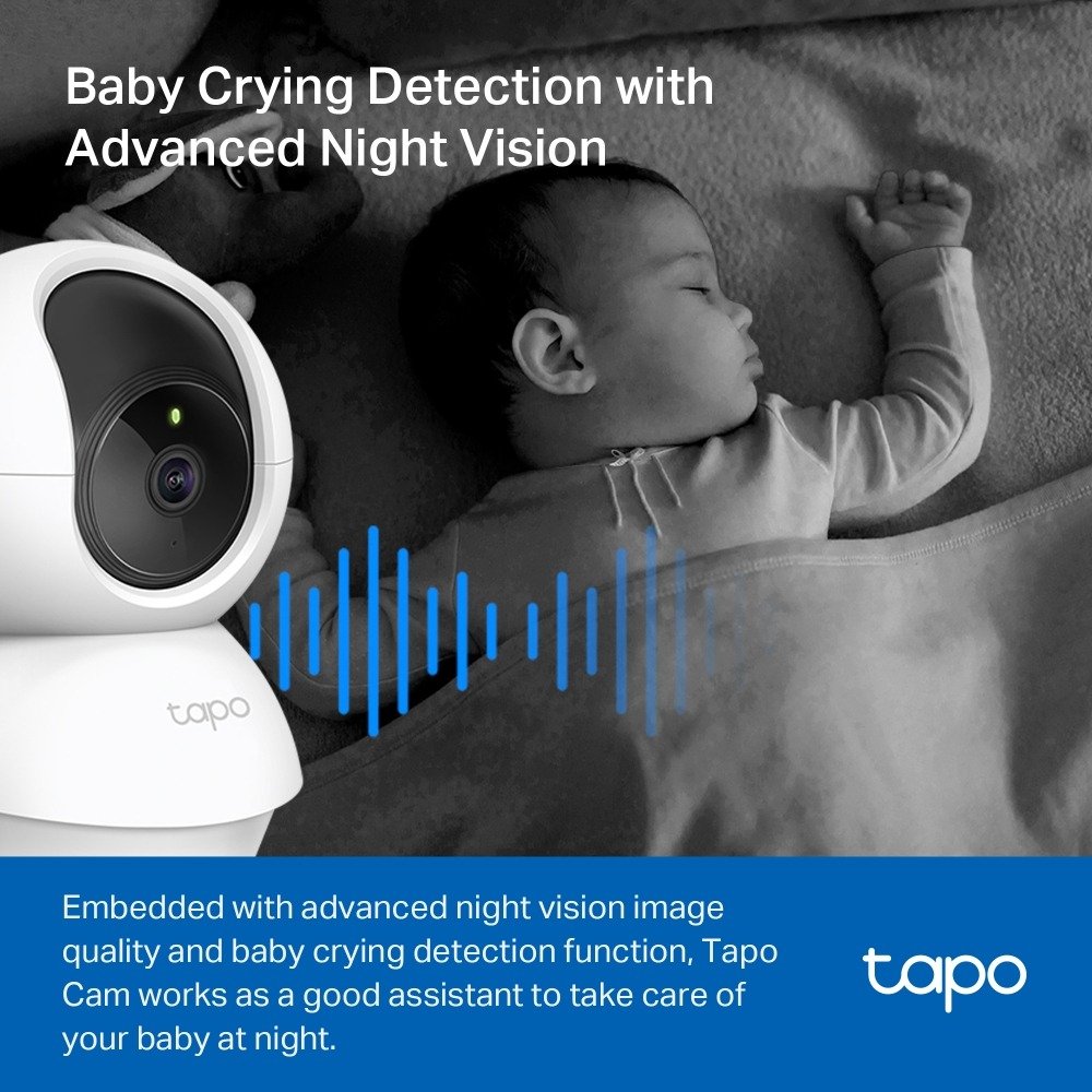 Tapo C210 2K Pan/Tilt Home Security Wi-Fi Camera - photo 4