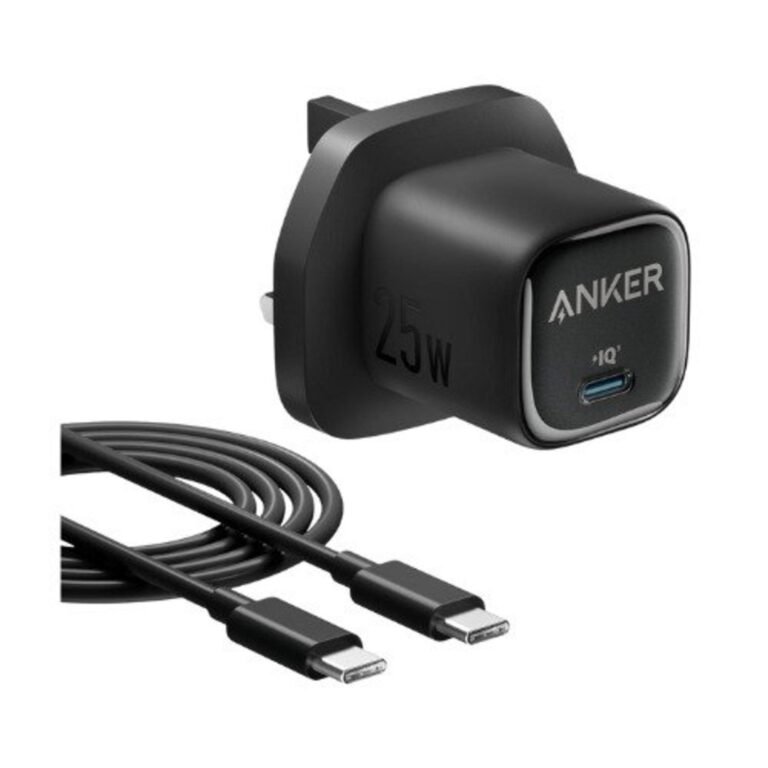 Anker 25W Home Charger with 5ft USB-C cable