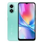 ZTE Blade A35e 4G smartphone with 64GB storage and 4GB RAM in ice green color