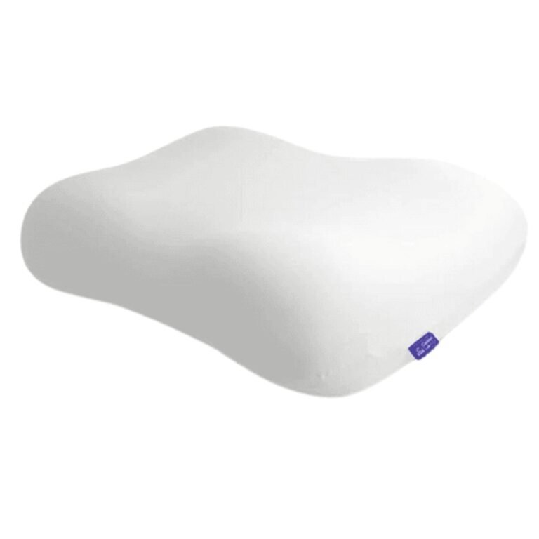 Green lion Cloud memory foam pillow White
