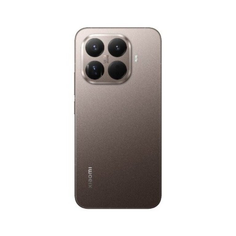 Xiaomi 15T Pro 5G 12+512GB Mocha Gold front and back view showing AMOLED display and triple 50MP camera in premium gold finish