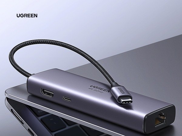 UGREEN Revodok USB-C Hub 7-in-1 (Ethernet and Card Reader )