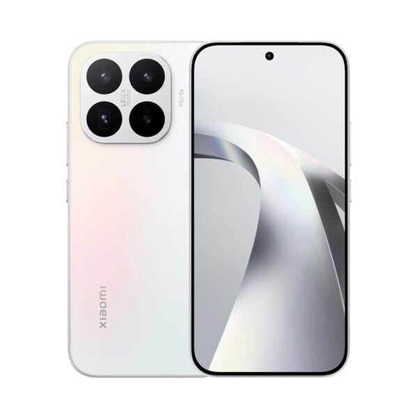Xiaomi 17T 5G Opal White front and back