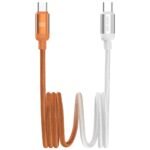 Green Lion Duo Color Braided USB-C to USB-C Cable - view 2