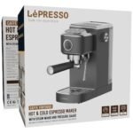 LePresso Hot & Cold Espresso Maker with Steam Wand and Pressure Gauge - view 5