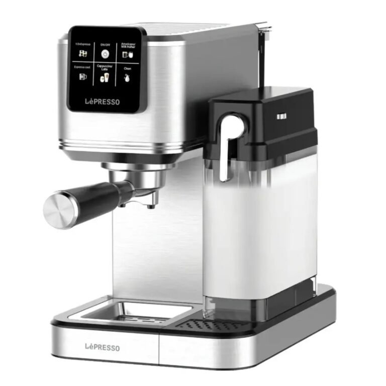LePresso Latteo Hot & Cold Brewing Coffee Machine with Milk Frothing Function