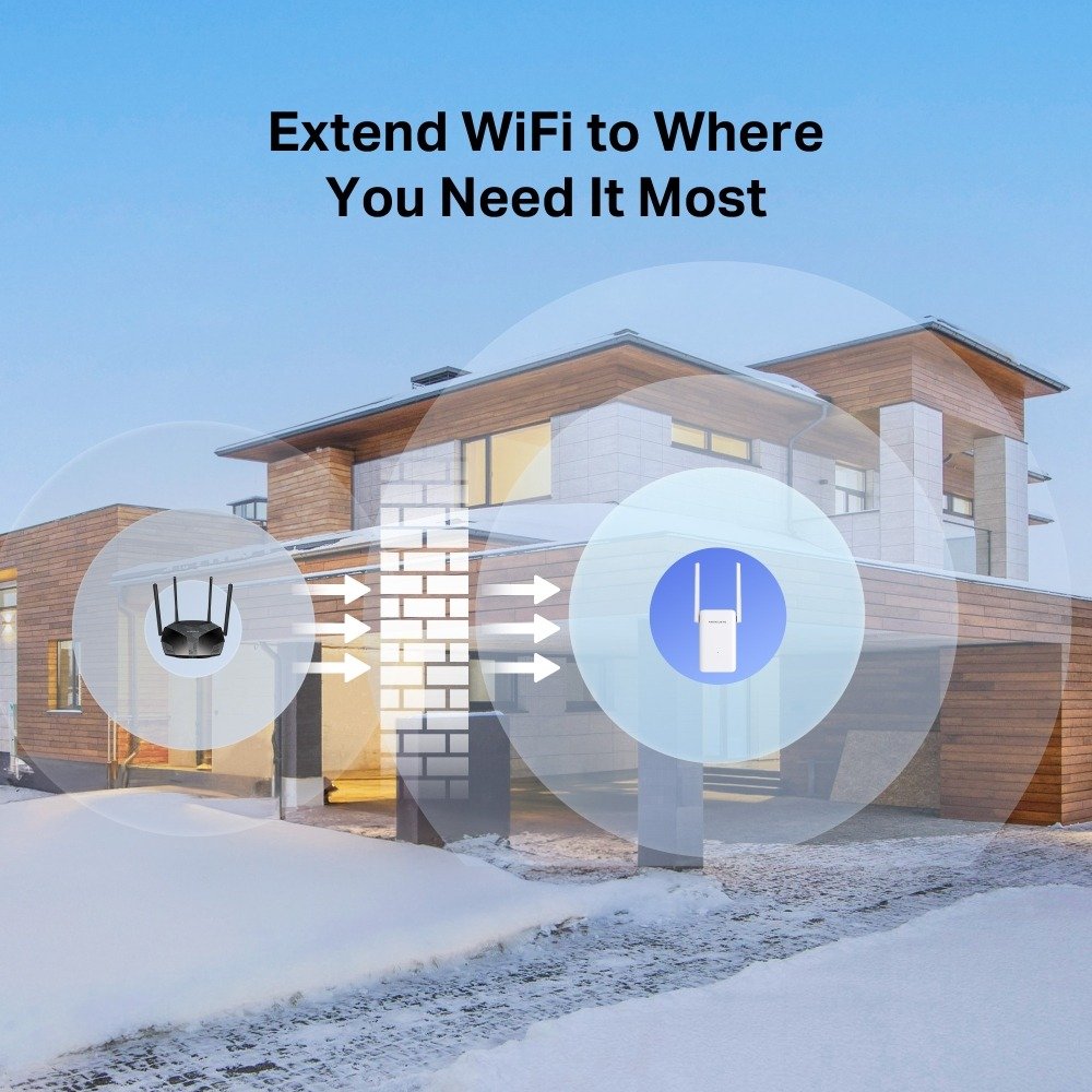 Mercusys ME80X AX3000 Wi-Fi 6 Range Extender - photo 4