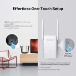 Mercusys ME80X AX3000 Wi-Fi 6 Range Extender - view 6