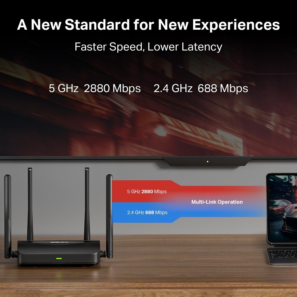 Mercusys MR25BE BE3600 Wi-Fi 7 Router - photo 3