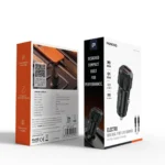 Porodo Electro 60W Dual Port USB-C Car Charger 1M