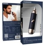 Porodo 2-In-1 Multifunctional Electric Shaver with USB-C Charging - view 2