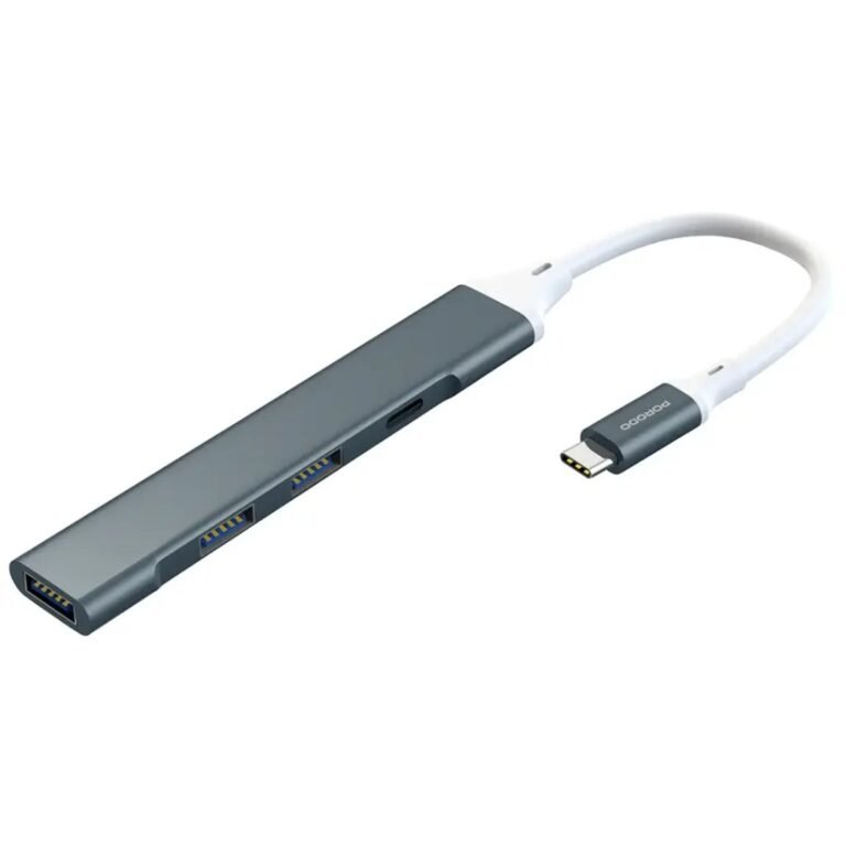 Porodo Aluminum Multi-Port USB-C Hub