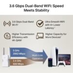 TP-Link RE225BE BE3600 Wi-Fi 7 Range Extender - view 6
