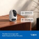 Tapo C245D 2K+2K Dual-Lens Pan/Tilt Wi-Fi Camera - view 6
