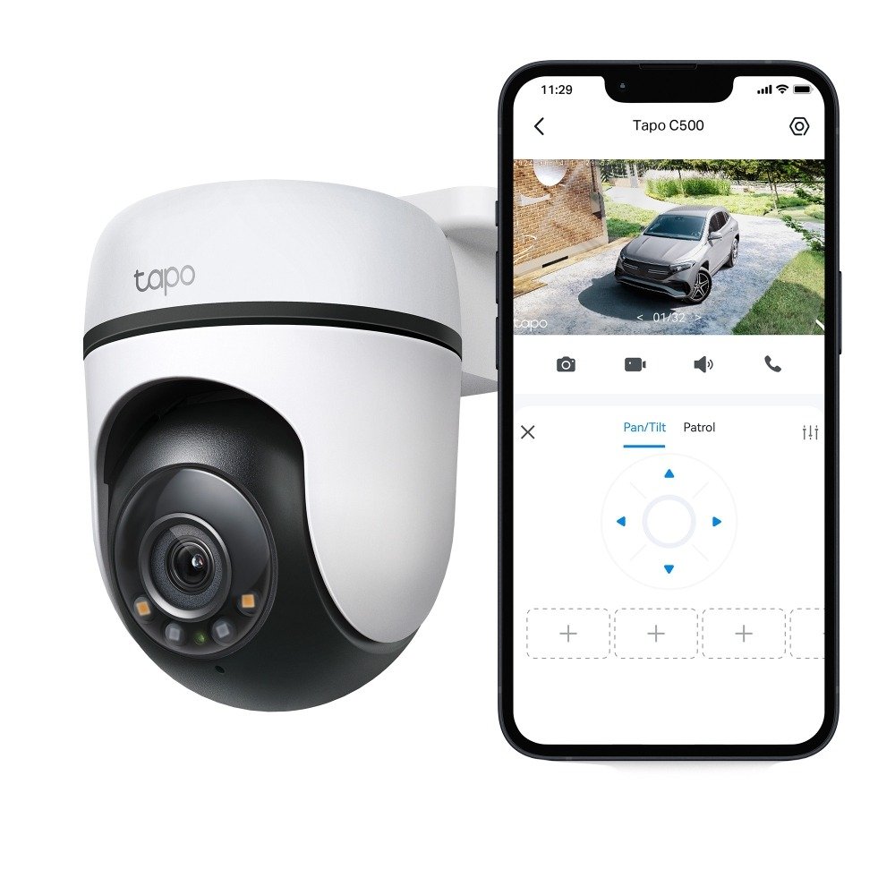 Tapo C500 Outdoor Pan/Tilt Security Wi-Fi Camera - photo 3