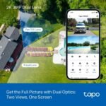 Tapo C545D Outdoor Dual-Lens Pan/Tilt Wi-Fi Camera - view 4