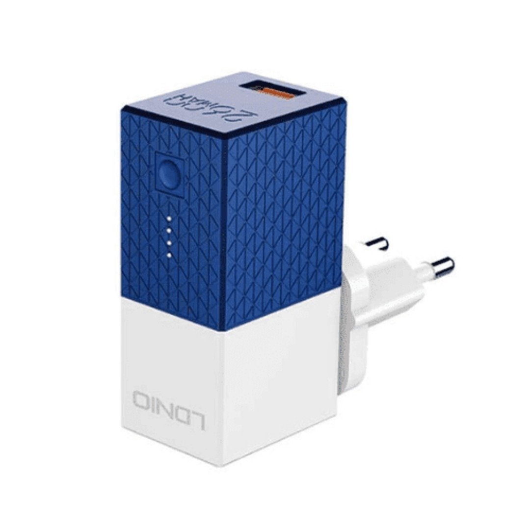 بدون عنوان (500 × 500 بكسل) (3) LDNIO PA307 2600mah POWER BANK +TRAVEL CHARGER