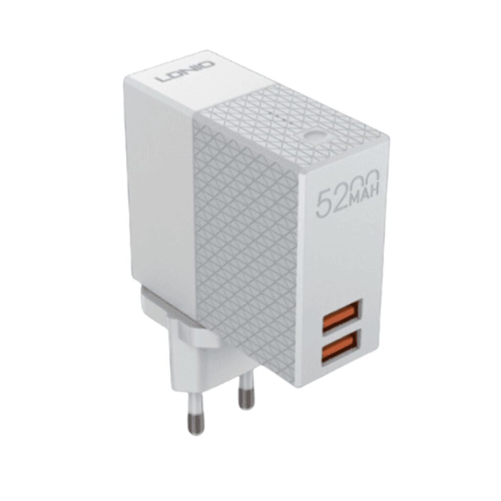 LDNIO POWER BANK + TRAVEL CHARGER