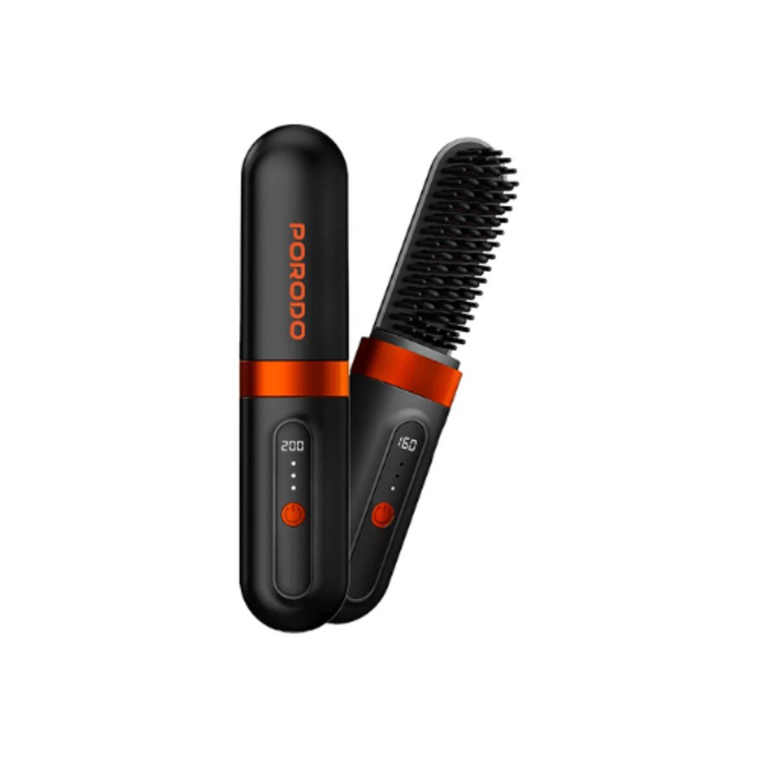 Untitled design Porodo Lifestyle Portable Heated Styling Brush