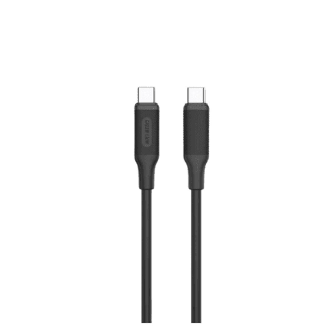 Untitled designvv Green Lion USB-C to USB-C PVC Cable 1M 60W-Wht/Blk