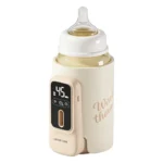 Green Lion Bottle Warmer 6000mAH Rechargeable-Cream