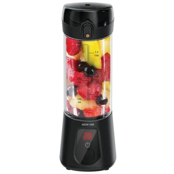 Green Lion Juice Mate Pro Portable Juicer 470ml Black