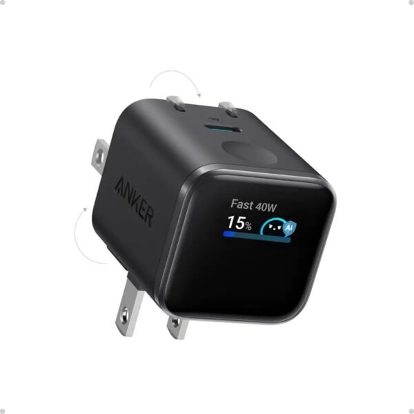 Anker Nano Charger 45W, Smart Display, A 121DK11